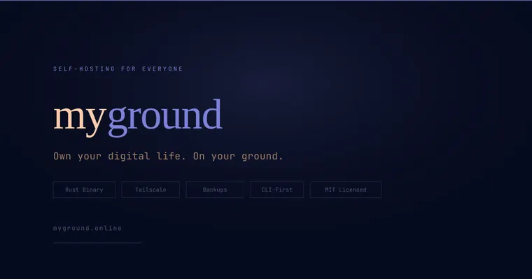 MyGround preview
